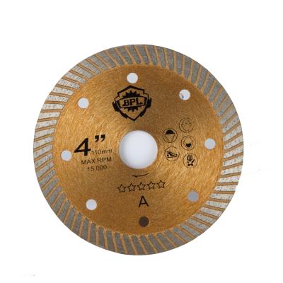 China Diamond Saw Blade For Tile Circular Cutting Disc. high speed straight soft edge for sale