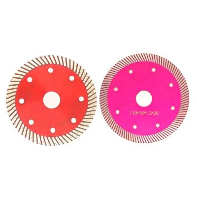 China . High Speed ​​Straight Soft Edge 48 Inch Turbo Diamond Circular Porcelain Mesh Tile Saw Blade for sale