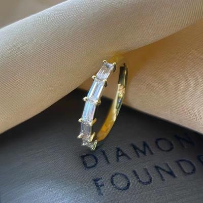 China 18k Gold Real Diamond Wedding Rings Jewelry Luxury Handmade Creative Design CLASSIC for sale