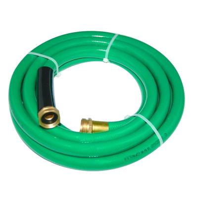 China Car Garden Washing Watering Industrial Use 5/8 In X 50 Ft Knot Garden Hose Water Resistant Hose With Brass Quick Connector for sale