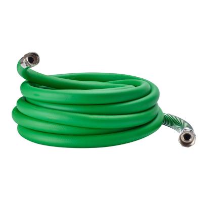 China Deliver Water 3/4 In X 50 Ft Black Coupled EPDM Contractors Water Resistant Hoses for sale