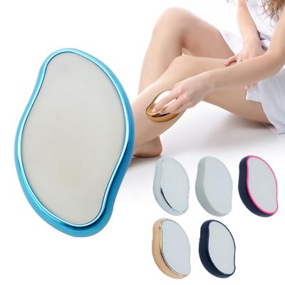 China Physical Hair Removal Crystal Glass Crystal Hair Eraser Household Gentle and Painless Glass Home Hair Removal for sale