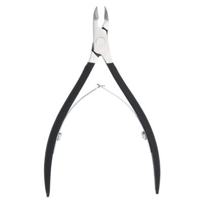 China Finger Cuticle Nippers Stainless Steel Cuticle Trimmer Pointed Dead Blade Cuticle Cutter Clipper Skin Remover Scissors Manicure Tools for sale