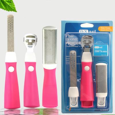 China Remove Dead Skin Three Sets Of High Quality Foot Scraping And Exfoliating Tools for sale