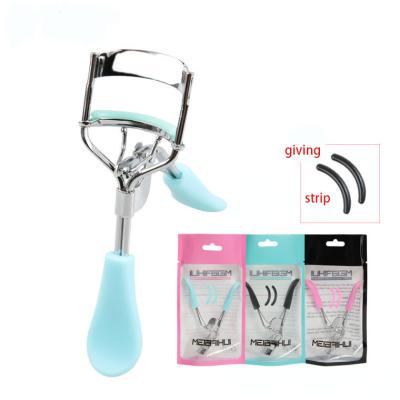 China Beauty Care Makeup Tools Wholesale Low Price Magic Eyelash Curler Crimped Carbon Steel for sale