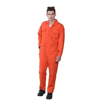 China High quality cotton fabrics working pretective wear-resistant coveralls working coverall safety work suit for sale