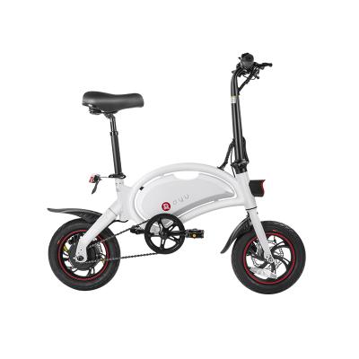 China DYU Smart Motorcycles 240W Power Woman Mini Bike Electric Motorcycle Adult Folding Electric Bicycle Aluminum Motorcycles For Sale for sale