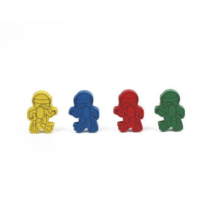 China Wholesales Wooden Board Game Pieces Manufacturer Wooden Token Figure Wooden Pieces Pawn for sale