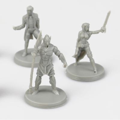 China Custom Plastic Board Game Figures Game Figures Miniatures for sale