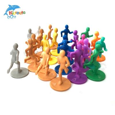 China Plastic Color Resin Soldiers Products Custom Miniature Ornaments For Board Games for sale