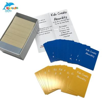 China High Quality Card Game Custom 300 Paper Card Games Manufacturer for sale