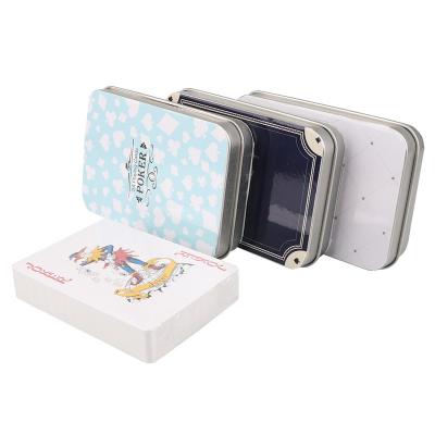 China China Supplier Tin Box Custom Playing Card Tin Box As YourRequirement Paper Playing Card for sale