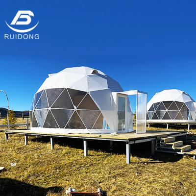 China Easy Set Up 6m Glamping Luxury Customized Geodesic Resort Igloo Hotel Dome Tent For Outdoor Event for sale