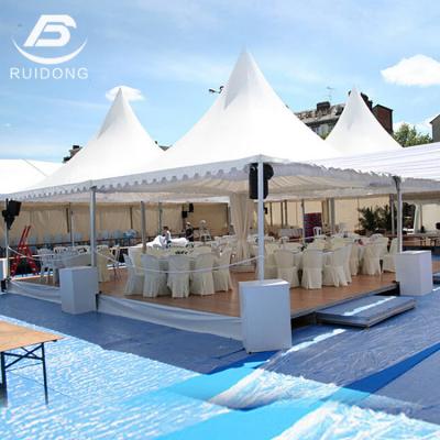 China UV Resistance 8x8 10x10 Pagoda Tents For Outdoor Restaurant Dining Rooms Wedding Party Event for sale