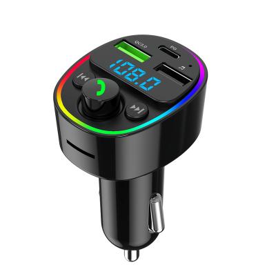 China 10m 3.0+PD25W Dual Port Wireless Fast Charger Receiver Car MP3 Player Kit 5.0 Handsfree FM Transmitter for sale