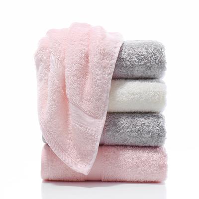 China Factory wholesale 100% child safe cotton fancy embroidered face hand towels for home use for sale