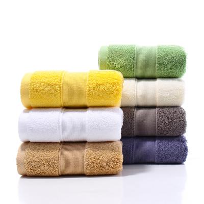 China Amazon/Ebay/AliExpress Hot Selling Child Safe Hotel 100% Cotton Customized White Bath Towel Amazon/Ebay/AliExpress Terry for sale