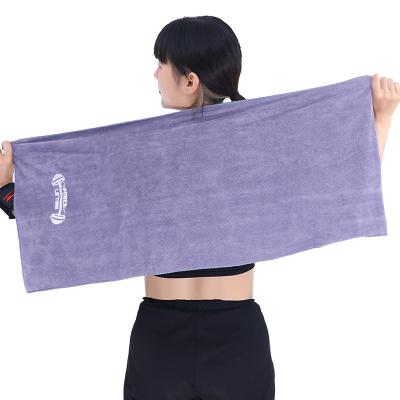 China Wholesale Super Absorbency Logo Workout Towel Microfiber Sports Gym Quick Dry Custom Towel Safe For Kids Wholesale Quick Dry for sale