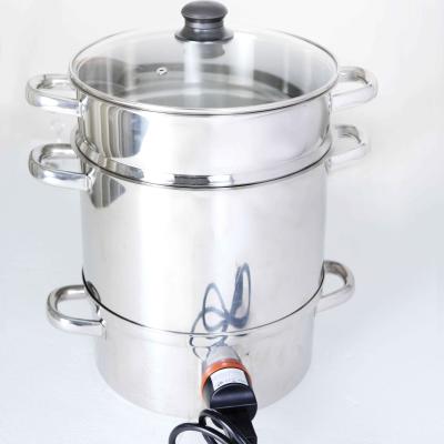 China Outdoor Back To Basics Commercial Steamer Juicer With Stainless Steel for sale