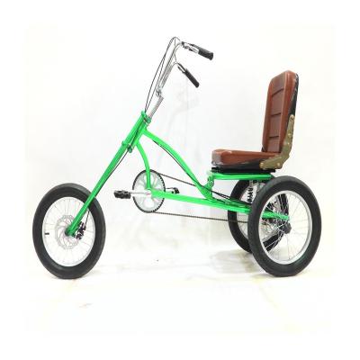 China Low price open wheel cargo bike drum brake system tricycle body 3 pedal rickshaw adult cargo other tricycle for sale