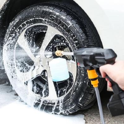 China Plastic Hot Products Portable High Pressure Car Wash Gun With Cordless Rechargeable Battery for sale