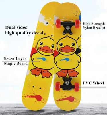 China 2406 Professional Portable Skateboard Four Wheel Skate Board Cheap Price Kid Kid Board Skateboard for sale