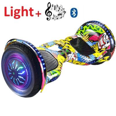 China 10 Inch Unisex Hoverboard Self Balancing Scooter Hoverboard With Side Led Lightweight Handle for sale