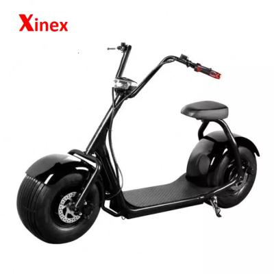 China 18 inch fat tire seat fashion unibody electric scooter citycoco one 18 inch electric scooter for sale