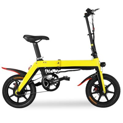 China 2019 New Design Aluminum Alloy 14 Inch Lightest 36V 250W Folding Electric Bike / Bicycle With CE And EN15194 Certification for sale