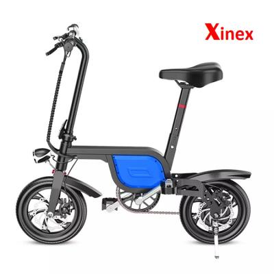 China Aluminum Alloy 12 Inch 36V 250W Folding Electric Bike / Bicycle for sale