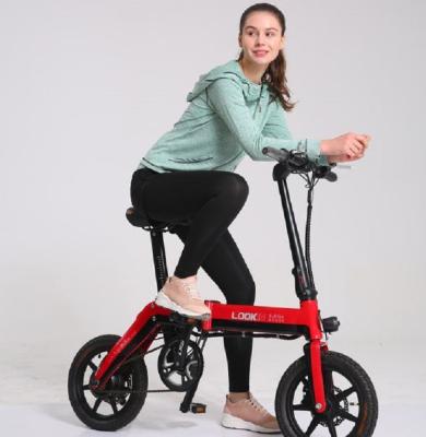 China 2019 New Design Aluminum Alloy 14 Inches Lightest 36V 250W Folding Electric Bike for sale