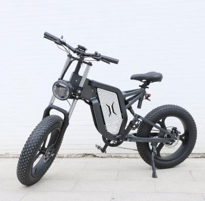 China Customized Aluminum Alloy New Chinese Style 48V 60V 500W 1000W High Speed ​​Electric Dirt Off Road Bike Bicycle For Adult for sale