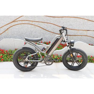 China Aluminum alloy Motocicleta electrica high speed 20 inch 500w 800w 1000w off road e bike ebike pedal electric motorcycle for sale