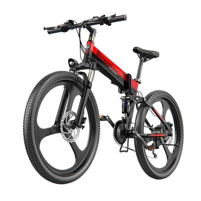 China 48V Hidden Alloy Lithium Battery Electric Mountain Bike Powerful Shock Absorption Off Road Aluminum Electric Bike for sale