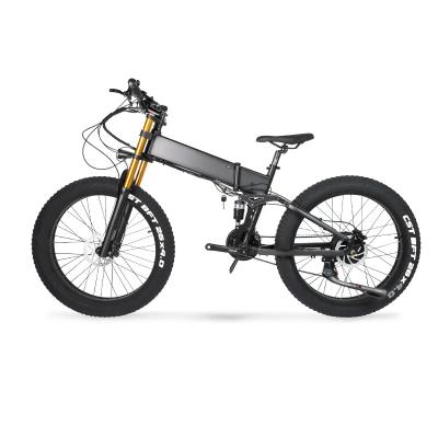 China Hot Sale Aluminum Alloy Mountain Bike 500w Fashion Fat Tire China Manufacturer Lithium Battery Electric Bicycle for sale