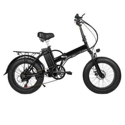 China 48V 500W Fat Adult Foldable Sports Bicycle Vintage Hybrid Electric Bike Urban Folding Electric Bike for sale