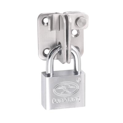 China Modern Right Angle 180 Degree Angle 90 Buckle Loop Bending Bolt Modern Right Angle Flat Door Buckle Sliding Lock Barrel Bolt With Screw Door Buckle Handle Lock for sale