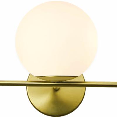 China Modern Indoor LED Wall Sconce New Opal Glass Ball G9 LED Lights for sale