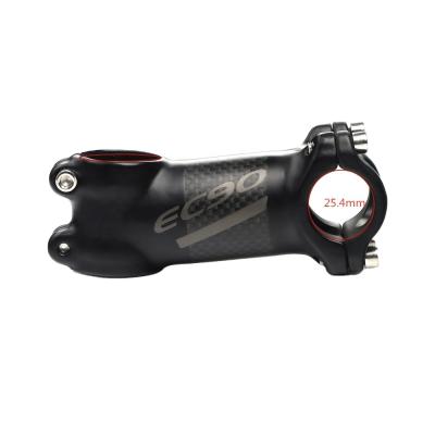 China Carbon Fiber + Aluminum High Quality EC90 Carbon Fiber + Aluminum Alloy Bicycle Stem 25.4mm Handlebar Riser for sale