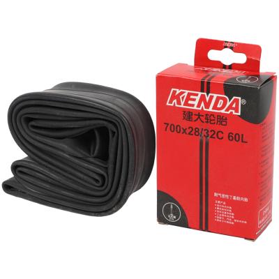 China Mountain Bikes KENDA 700Cx28C 32C 60mm Length Presta Valve FV Road Inner Tube 700C Tire Rubber Bike for sale