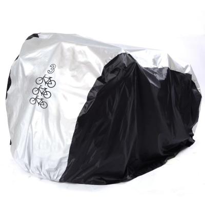 China Waterpoof 2021 New 210D Oxford PU Coating Waterproof Bicycle Cover Bicycle Accessories Bike Cover for sale