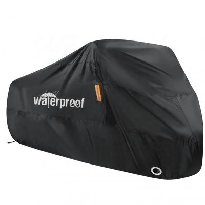 China Waterproof Sun Protection 210T Oxford PU Coating Bicycle Cover Bicycle Accessories Bike Cover Motorcycle Cover for sale