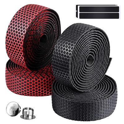 China EVA Bicycle Bar Tape Grip Wrap Tape Anti-Slip Silicone Grip Tape Anti-Slip Recycle Grip Mountain Bikes Road Bike Handlebar Tape Shockproof Recycling End Grip for sale