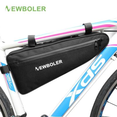 China 2018 NEWBOLER Bicycle Packing Pouch Triangle Bag Bike Frame Bag Rainproof Large Size Front Tube Bag Cycling Bag No Lip No Lip for sale