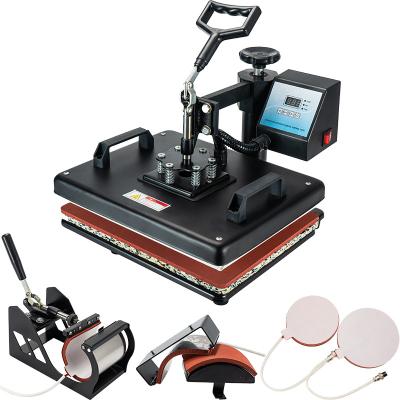 China 5 in 1sublimation heat transfer machine multifunction printer for t-shirt mug cap for sale