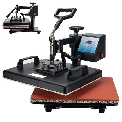 China aiboer sublimation t shirt printing heat press machine 12*15inch 30*38 à venda