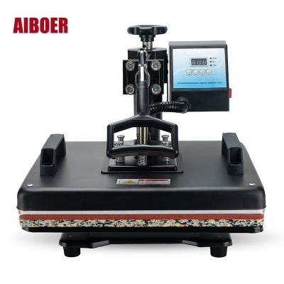 China printing press machine stamping t shirts fabric embossing machine for sale