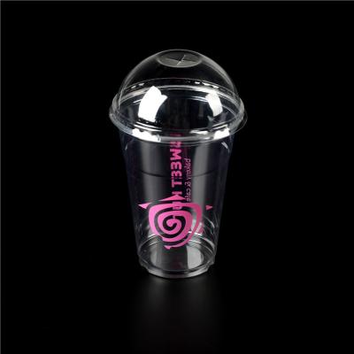 China Disposable Disposable Smoothie Cup Plastic Water Cup for sale