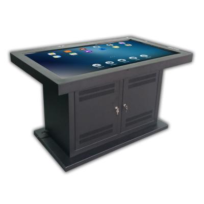 China Ultra Thin Interactive Multitouch Table , 55 Inch Touch Screen Computer Table for sale