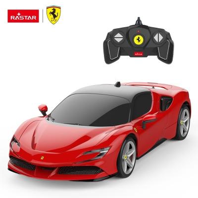 China 4CH RASTAR Racing Toys New Ferrari High Speed ​​Model Remote Control Car For Kids With Lights for sale